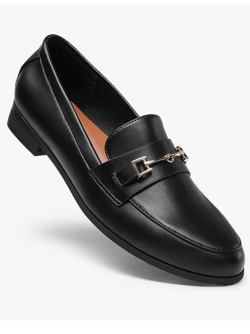 Black loafer - women